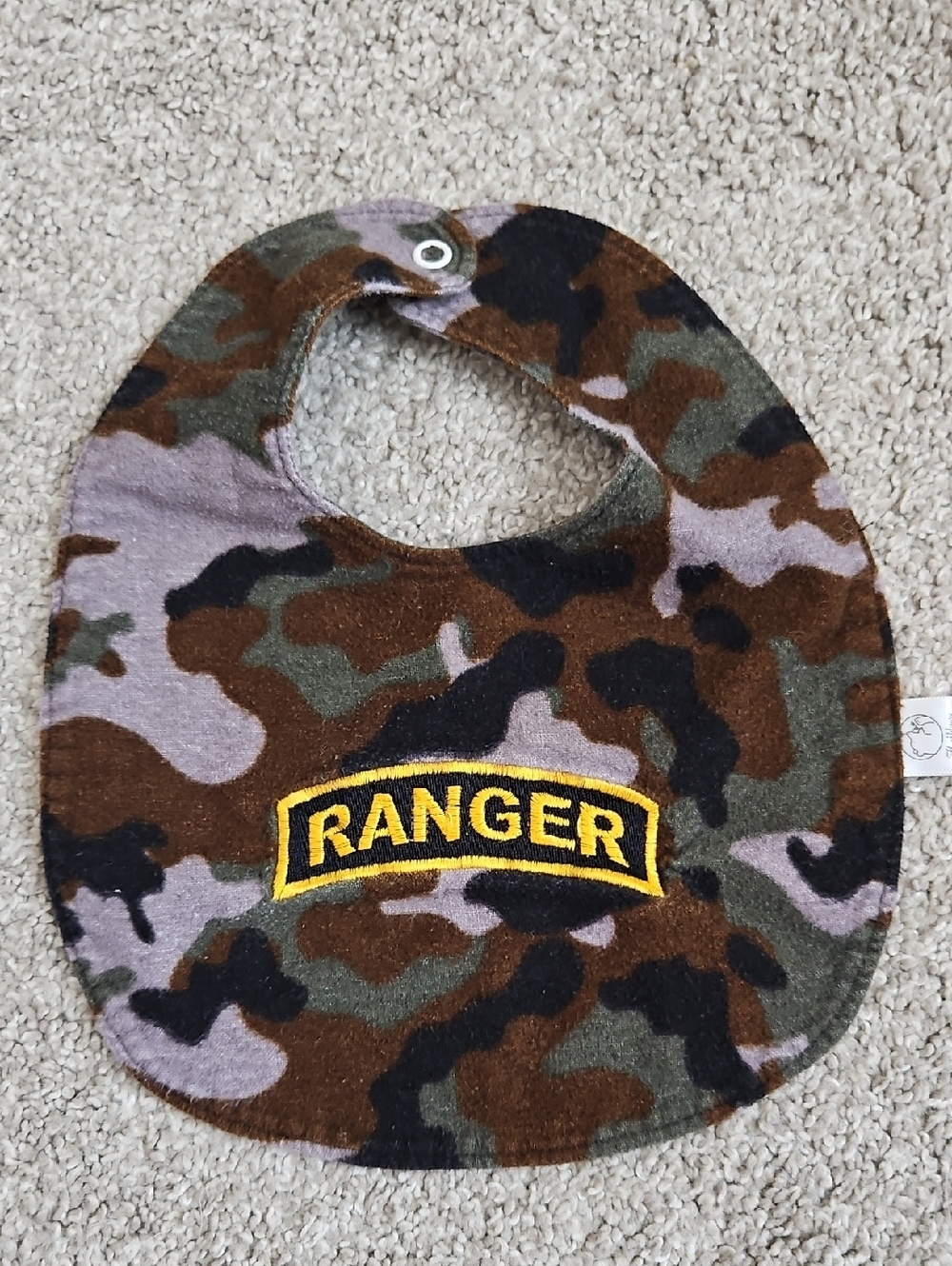 Made in Alaska Ranger Camo Infant Bib